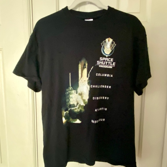 NASA Space Shuttle Program Missions Commemorative 1981-2010 Medium T-Shirt - Picture 6 of 6